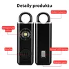 2x Osobní Alarm 130 dB s LED Světlem – Dobíjecí USB-C – Náhled obrázku produktu 11