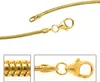JOBO Schlangenkette 333 Gelbgold 1,4 mm 42 cm Gold Kette Produktbild-Vorschau 1