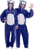 Kostüm Bär Overall blau XL Produktbild-Vorschau 1