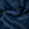 HOMLA ČERVENÁ hrubá modrá deka 150x200 cm Náhľad obrázku produktu 3