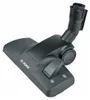 A close-up shot of a black vacuum cleaner floor head. Produktbild-Vorschau