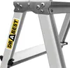 Close-up of a ladder with a brand label. Anteprima dell’immagine prodotto