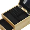 Schmuckschatulle BAMBOO mit Spiegel, 15x15x9,5 cm Produktbild-Vorschau 7
