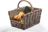 Kobolo Kaminholzkorb Rattan mit abnehmbaren Stoff | Produktbild-Vorschau 3