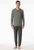 Schiesser Herren Schlafanzug lang dunkelblau Serie 95/5 Produktbild-Vorschau 12