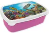 KitchenYeah® Lunchbox Brotzeit Brotdose 17x11 cm Produktbild-Vorschau 1