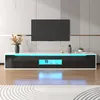 MODFU TV-Schrank Hochglanz 180 cm mit farbwechselnder Produktbild-Vorschau 2