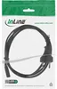 InLine® 16654H Netzkabel, Netzstecker auf Euro 8 C7 Anteprima dell’immagine prodotto 1