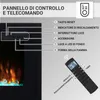 Camino elettrico BALDERIA Fiamma 60 - Camino da incasso - Anteprima dell’immagine prodotto 5