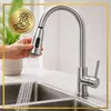 Küchenarmatur silber ausziehbar 2 Strahlarten Produktbild-Vorschau 5