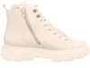 A studio shot of a single beige boot. Produktbild-Vorschau