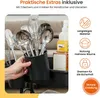 Goliving Küchenwagen auf Rollen – Servierwagen – Haken und Produktbild-Vorschau 3