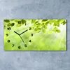 Wanduhr aus Glas – 60x30 cm - Glasbild - Glasuhr - Produktbild-Vorschau 2