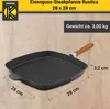 Karl Krüger 63028 Gusseisen-Grillpfanne Rustica mit Produktbild-Vorschau 3