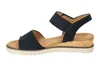 Gabor GENUA Damen Sandalette - Riemchen Sandalen blau Produktbild-Vorschau 4