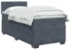vidaXL Boxspringbett mit Matratze und LED Dunkelgrau 90 x Produktbild-Vorschau 3