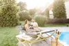 Lounge Bed anthracite - Schwebebett für den Garten Produktbild-Vorschau 12