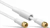 Wentronic 67288, Weiß, F plug, F plug, Gold Produktbild-Vorschau 4