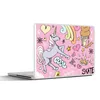 MuchoWow® Laptop Aufkleber Sticker Cover Mädchen - Design - Produktbild-Vorschau 1