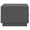 The Living Store Couchtisch Grau 80x50x35 cm Massivholz Produktbild-Vorschau 8