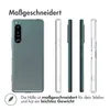 Accezz Cover posteriore trasparente in TPU per Sony Xperia Anteprima dell’immagine prodotto 4