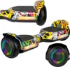 Rebel ZAB0013 Hoverboard LED RGB, 100 kg, 2 x 120 W, černý Náhled obrázku produktu 13