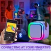 Bluetooth Karaoke Maschine mit 2 kabellosen Mikrofonen, Produktbild-Vorschau 7