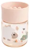 Done By Deer Tiny Farm Tazza da apprendimento a 360° Rosa  Anteprima dell’immagine prodotto 1