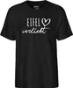 Huuraa Herren T-Shirt Eifel verliebt 3XL Black Bio Produktbild-Vorschau 2