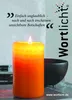 Bulla Wortlicht Kerze, Du bist nicht allein, Farbe Honig Produktbild-Vorschau 5