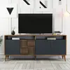 Skye Decor, Milan - Ořech, antracit, skříně do obývacího Náhled obrázku produktu 4