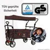 FUXLIFE by FUXTEC Chariot pliant FX-CT800 Comfort - Marron Voir les images du produit 5