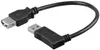 Goobay 95701 Cavo di prolunga USB 2.0 Hi-Speed 90°, nero, Anteprima dell’immagine prodotto 2