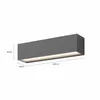 Lucande LED-Wandleuchte Lengo, 25cm anthrazit, up/down Produktbild-Vorschau 6
