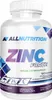 A bottle of Allnutrition Zinc Forte tablets against a white background. Produktbild-Vorschau