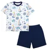 TupTam Kinder Jungen Pyjama Schlafanzug Set Kurzarm Produktbild-Vorschau 1