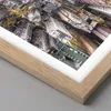 Gerahmtes Poster - Rahmen in heller Eiche - Metropole Produktbild-Vorschau 2