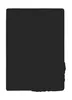A black fitted sheet is shown laid flat on a white background. The bottom right corner of the sheet is slightly bunched up, revealing the elasticized edge. Produktbild-Vorschau