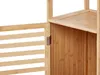 BELIANI Badregal mit Tür Hellbraun Bambusholz 145 cm Hoch 5 Produktbild-Vorschau 9