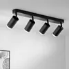 LED Spot plafonnier 4x GU10 IP44 ADERO Noir Lumiled Voir les images du produit 12