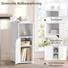 WOLTU Nachttisch schmal, Nachtschrank mit offenem Fach und Produktbild-Vorschau 4