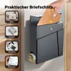Designová poštovní schránka Wiltec V23 antracit 370 x 102 x Náhled obrázku produktu 11