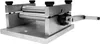 A metal rolling and bending machine with a crank. Produktbild-Vorschau
