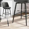 CHITA Barhocker 2er Set 360° drehbar, mit Rückenlehne & Produktbild-Vorschau 4