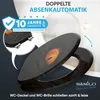SANILO® WC sedadlo s mäkkým zatváraním Black Eye, WC Náhľad obrázku produktu 3