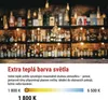 LED žárovka DECO SMOKED G125 / E27 / 4,5 W (19 W) / 180 lm / flame Anteprima dell’immagine prodotto