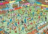 Jan van Haasteren Women's Soccer 1000 Teile Puzzle Produktbild-Vorschau 2