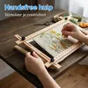 Stickrahmen 60x100 cm, verstellbar, Holz, DIY Kreuzstich-Set Podgląd zdjęcia produktu
