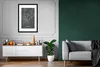 MuchoWow® Gerahmtes Poster Hanau - Stadtplan - Blau - Karte Produktbild-Vorschau 8
