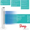 JUNG TV19 Ventilator mit Fernbedienung 80cm weiss, Sehr Produktbild-Vorschau 3